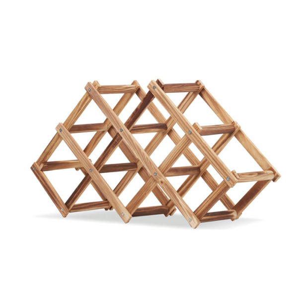ENTEULAT Foldable wooden wine rack