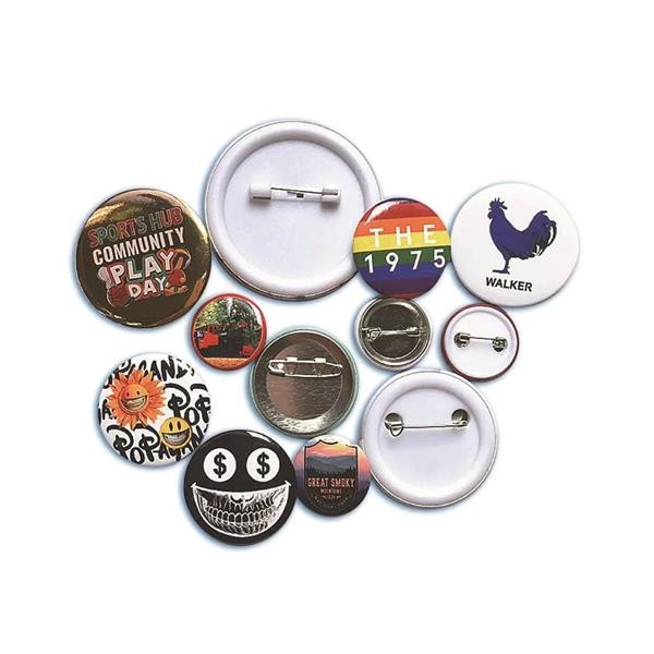 Full Color Pin Back Button
